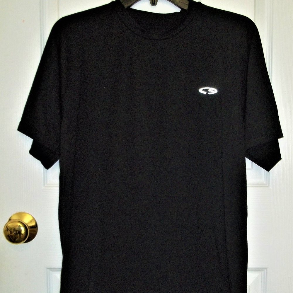 ladies size S Champion black short sleeve t-shirt